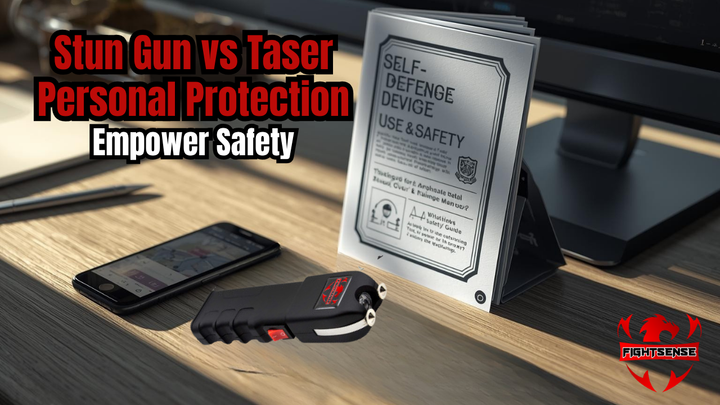 Stun Gun vs Taser Personal Protection: Empower Safety