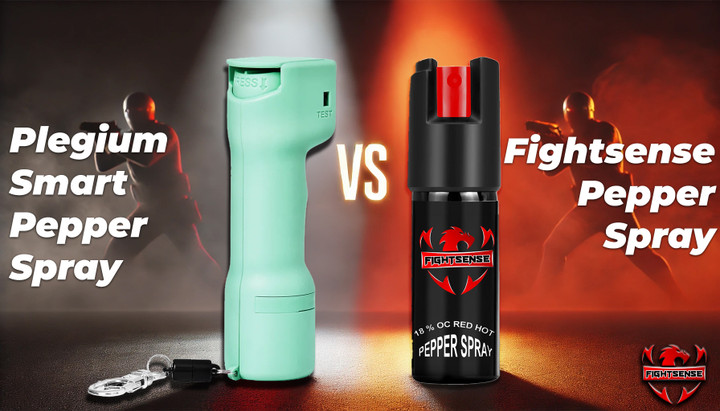 Plegium Smart Pepper Spray vs. Fightsense: Which Wins?