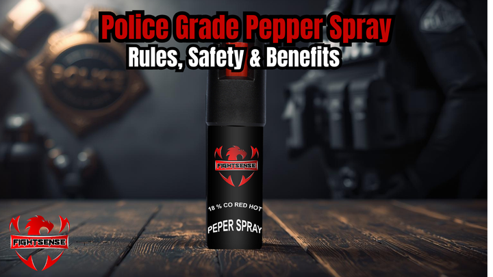 Police Grade Pepper Spray: Rules, Safety & Benefits