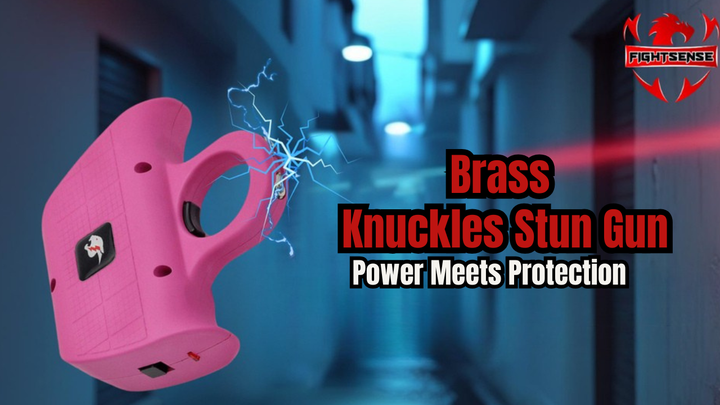 Brass Knuckles Stun Gun: Power Meets Protection