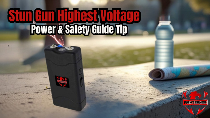 Stun Gun Highest Voltage Power & Safety Guide Tip
