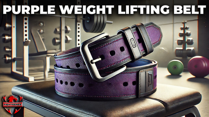 Purple Weight Lifting Belt: Your Ultimate Fitness Companion