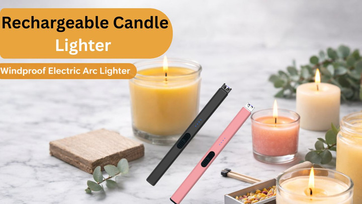 Rechargeable Candle Lighter | Windproof Arc Lighter