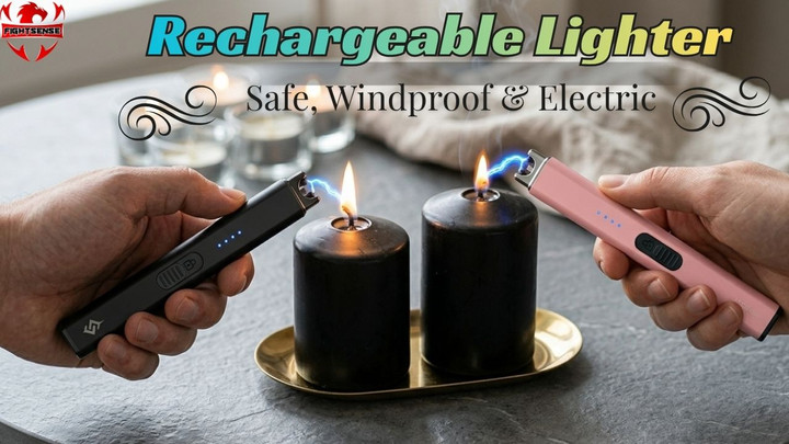Rechargeable Lighter Guide 2026 – Safe, Windproof & Electric