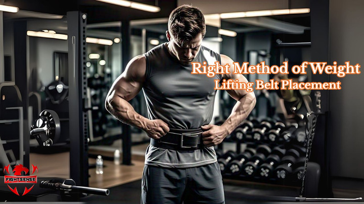 Right Method of Weight Lifting Belt Placement