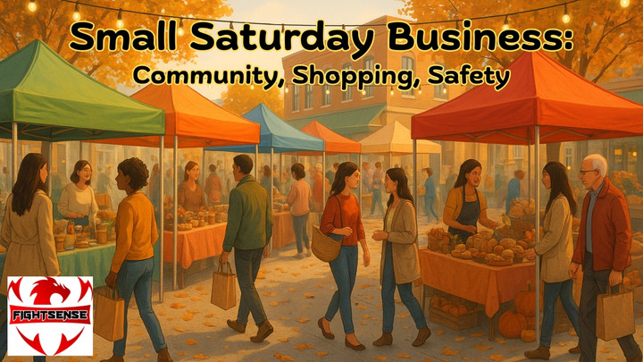 Small Saturday Business: Community, Shopping, Safety