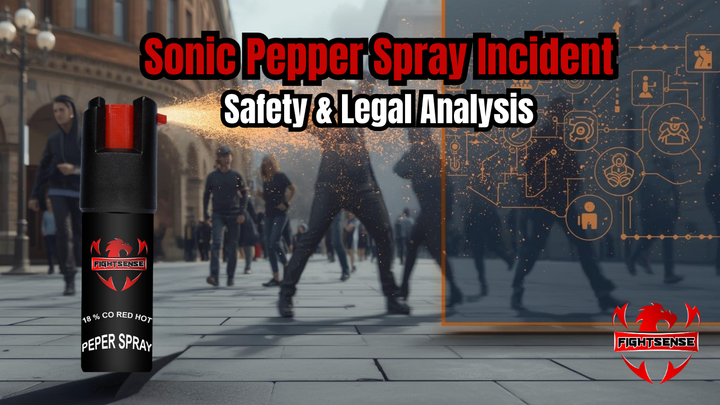 Sonic Pepper Spray Incident: Safety & Legal Analysis