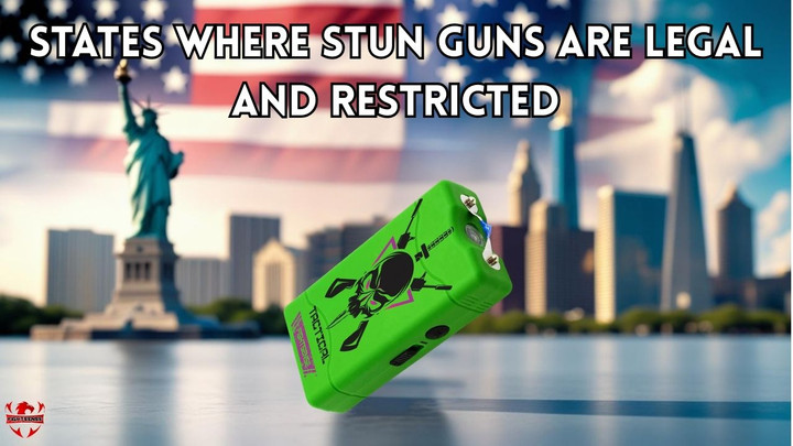 States Where Stun Guns Are Legal and Restricted States Where Stun Guns Are Legal and Restricted