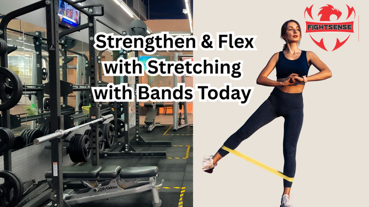 Strengthen & Flex with Stretching with Bands Today