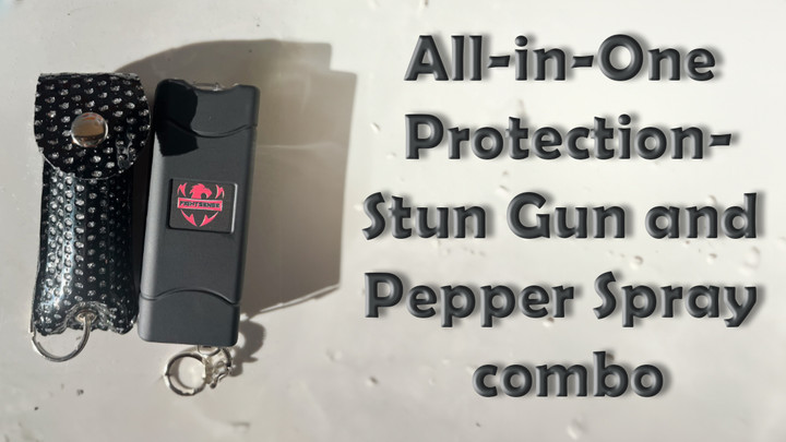 All-in-One Protection-Stun Gun and Pepper Spray combo