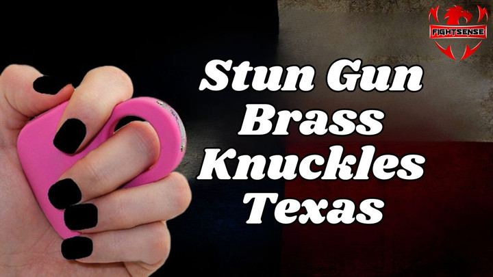Stun Gun Brass Knuckles Texas