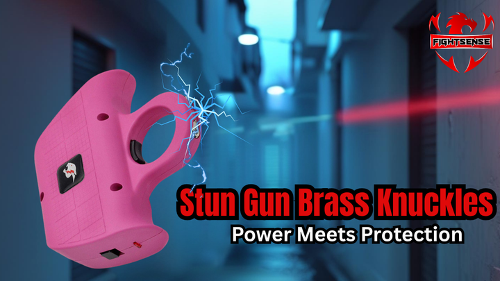 Stun Gun Brass Knuckles: Power Meets Protection