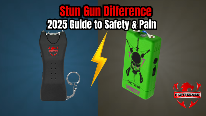 Stun Gun Difference: 2025 Guide to Safety & Pain