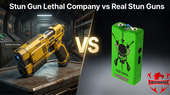 Stun Gun Lethal Company vs Real Stun Guns