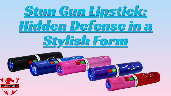 Stun Gun Lipstick: Hidden Defense in a Stylish Form