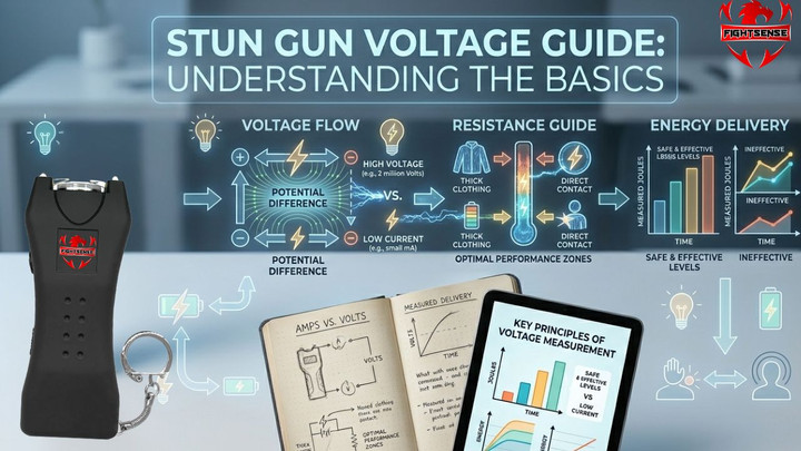 Stun Gun Voltage Guide: What Voltage Really Means in 2026
