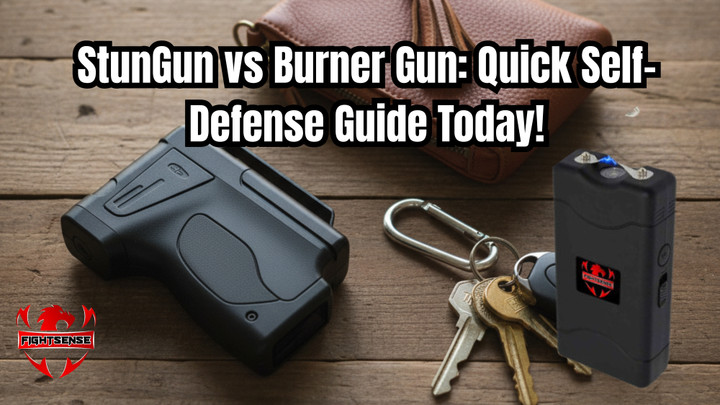 StunGun vs Burner Gun: Quick Self-Defense Guide Today!