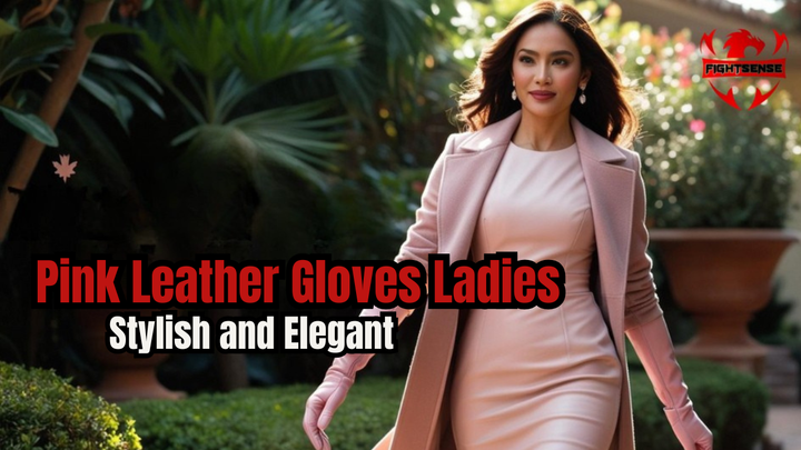 Pink Leather Gloves Ladies: Stylish and Elegant 