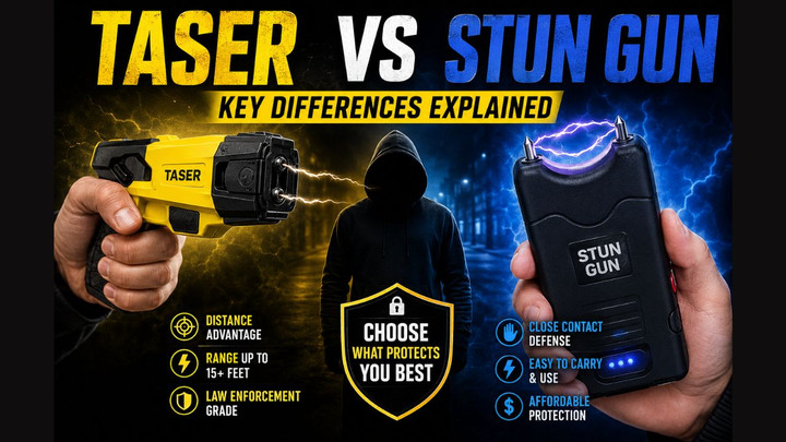 Taser vs Stun Gun: Key Differences Explained