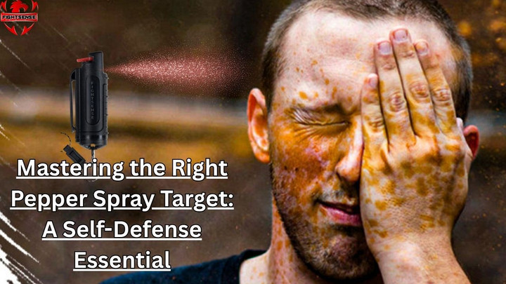 Mastering the Right Pepper Spray Target: A Self-Defense Essential