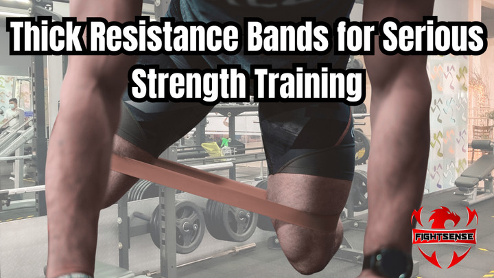 Thick Resistance Bands for Serious Strength Training
