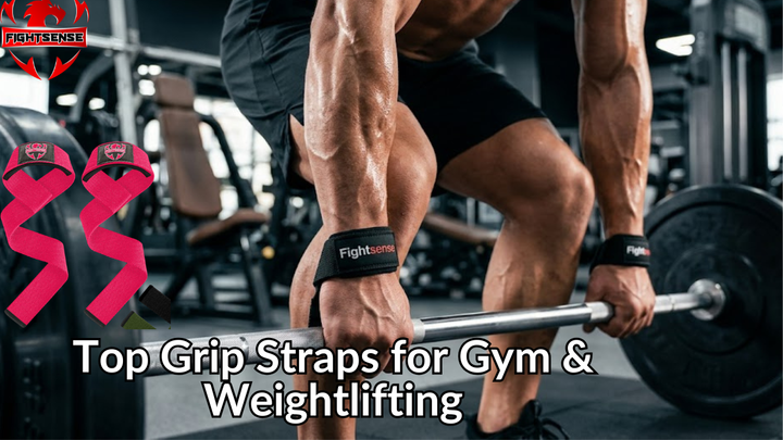 Top Grip Straps for Gym & Weightlifting