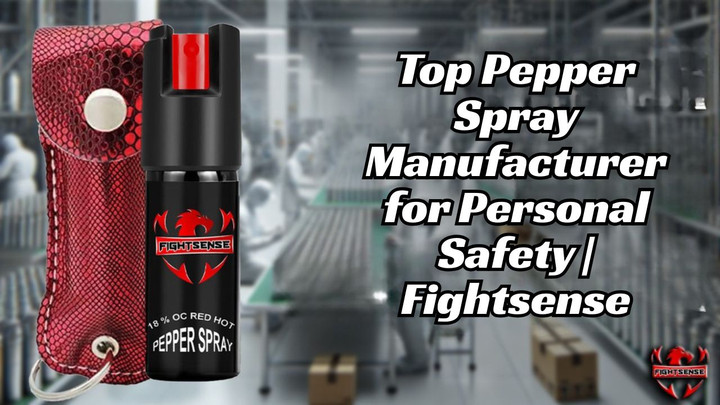 Top Pepper Spray Manufacturer for Personal Safety | Fightsense