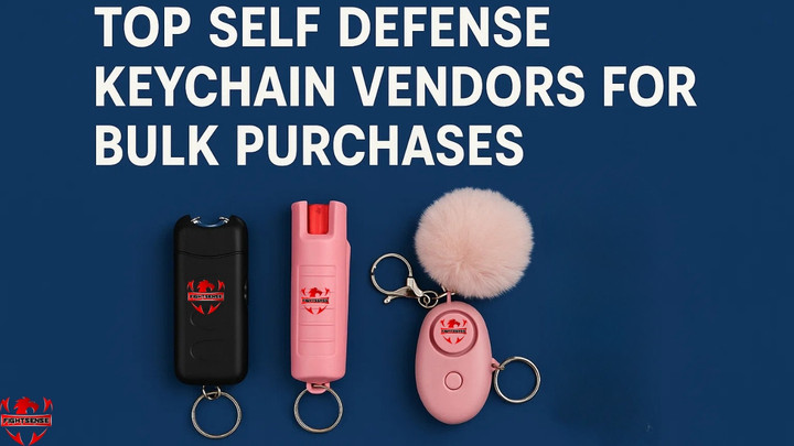 Top Self Defense Keychain Vendors for Bulk Purchases