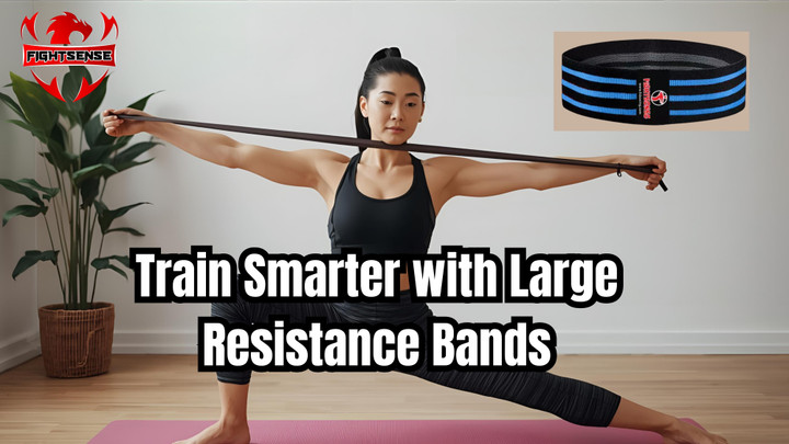 Train Smarter with Large Resistance Bands