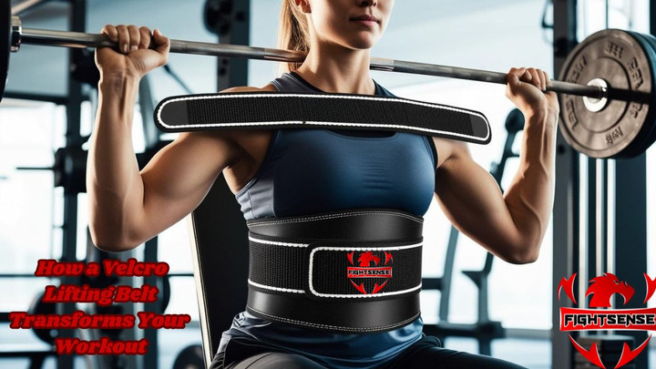 How a Velcro Lifting Belt Transforms Your Workout