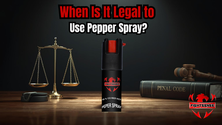 When Is It Legal to Use Pepper Spray?