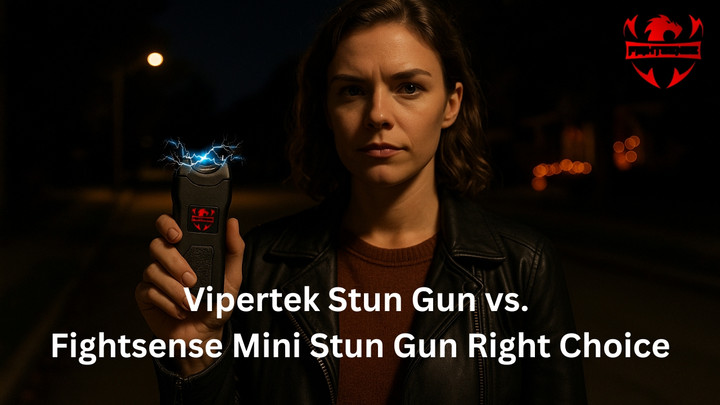Vipertek Stun Gun vs. Fightsense Mini Stun Gun Right Choice