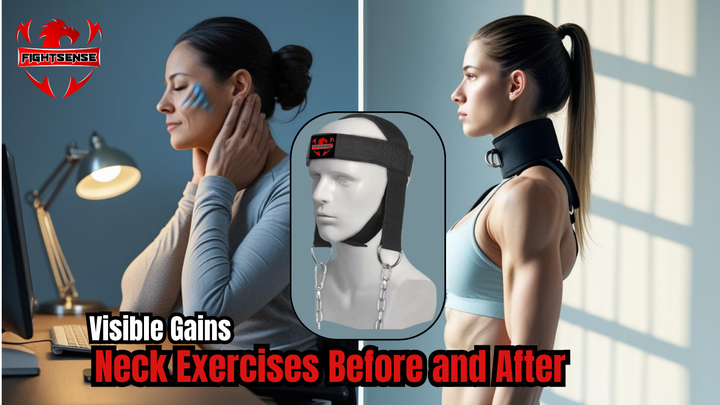 Visible Gains: Neck Exercises Before and After