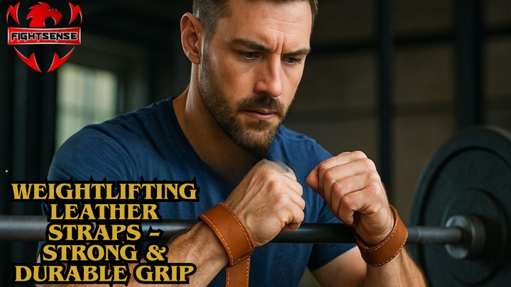 Weightlifting Leather Straps – Strong & Durable Grip