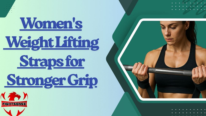 Women's Weight Lifting Straps for Stronger Grip
