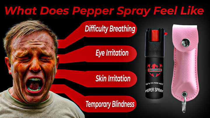 What Does Pepper Spray Feel Like?