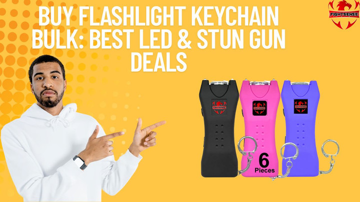 Buy Flashlight Keychain Bulk: Best LED & Stun Gun Deals