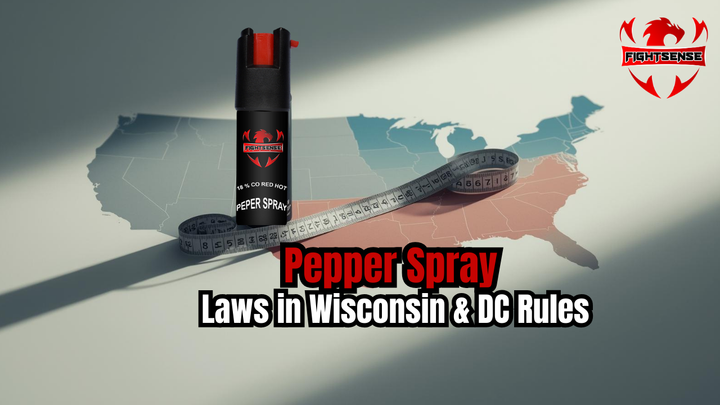 Pepper Spray Laws in Wisconsin & DC Rules