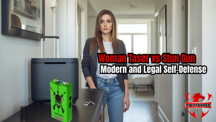Woman Taser vs Stun Gun: Modern and Legal Self-Defense 