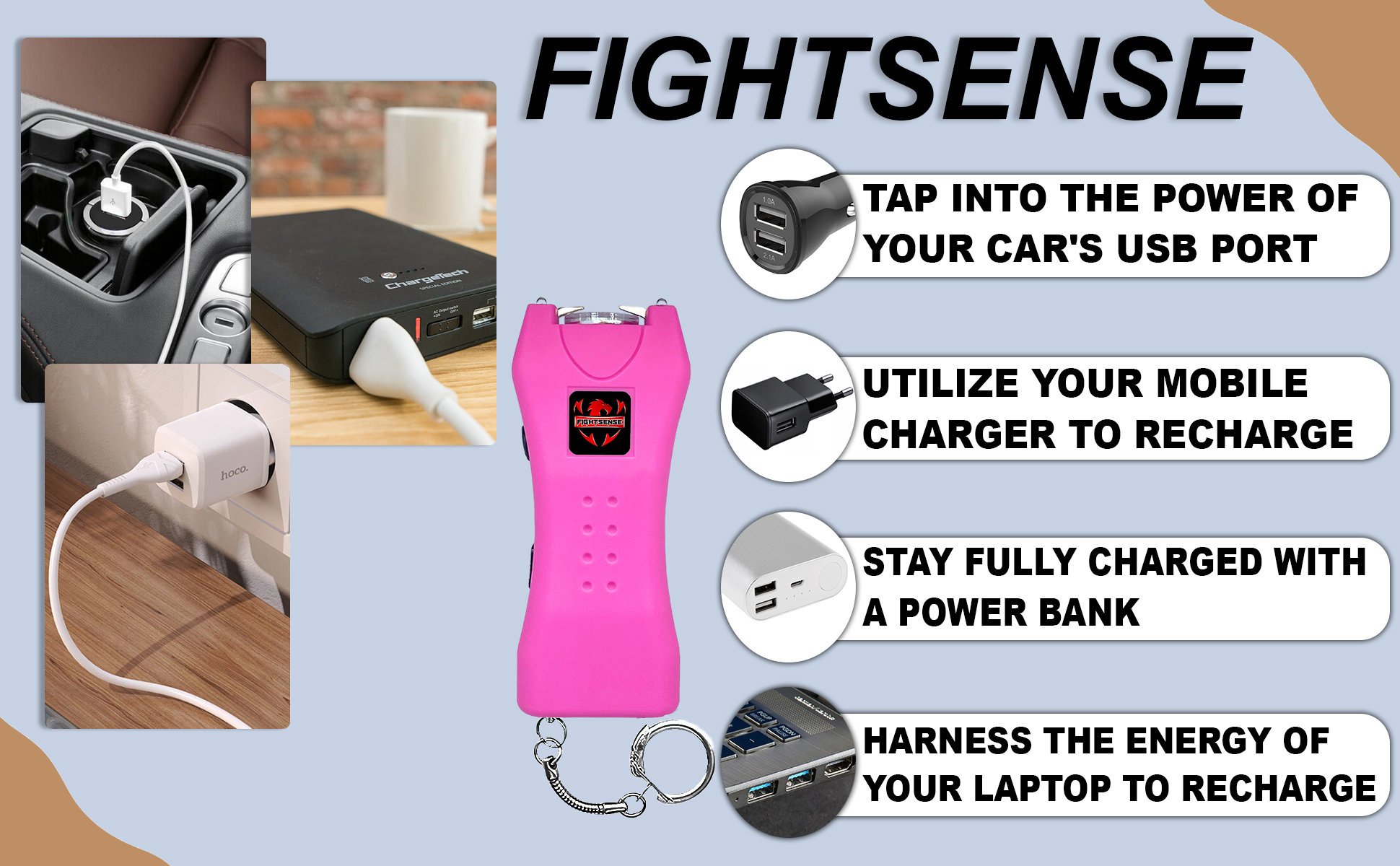 USB Charging Stun gun