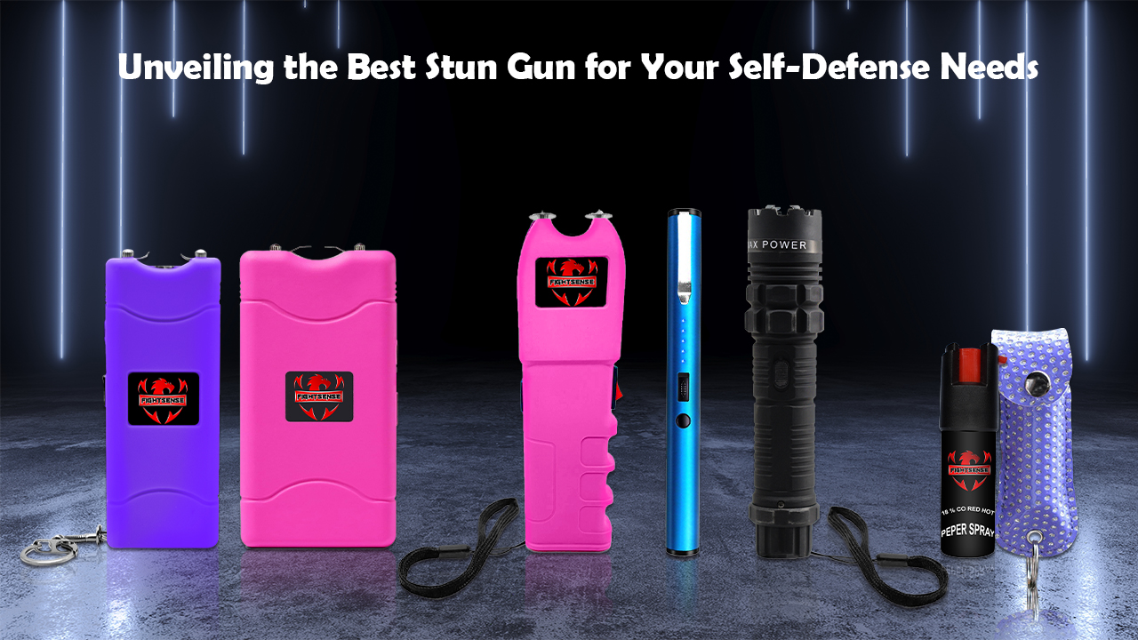 Unveiling the Best Stun Gun for Your SelfDefense Needs FIGHTSENSE