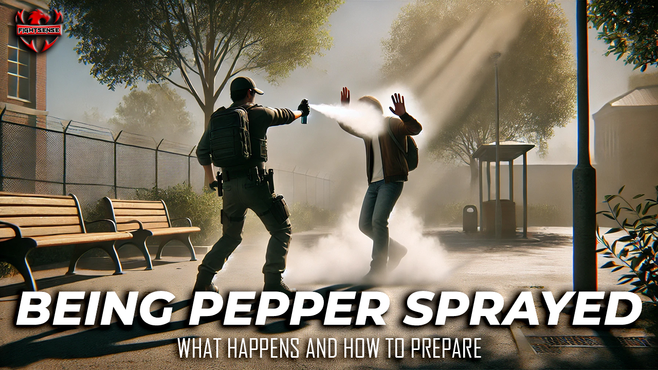 Being Pepper Sprayed: What to Expect - FIGHTSENSE