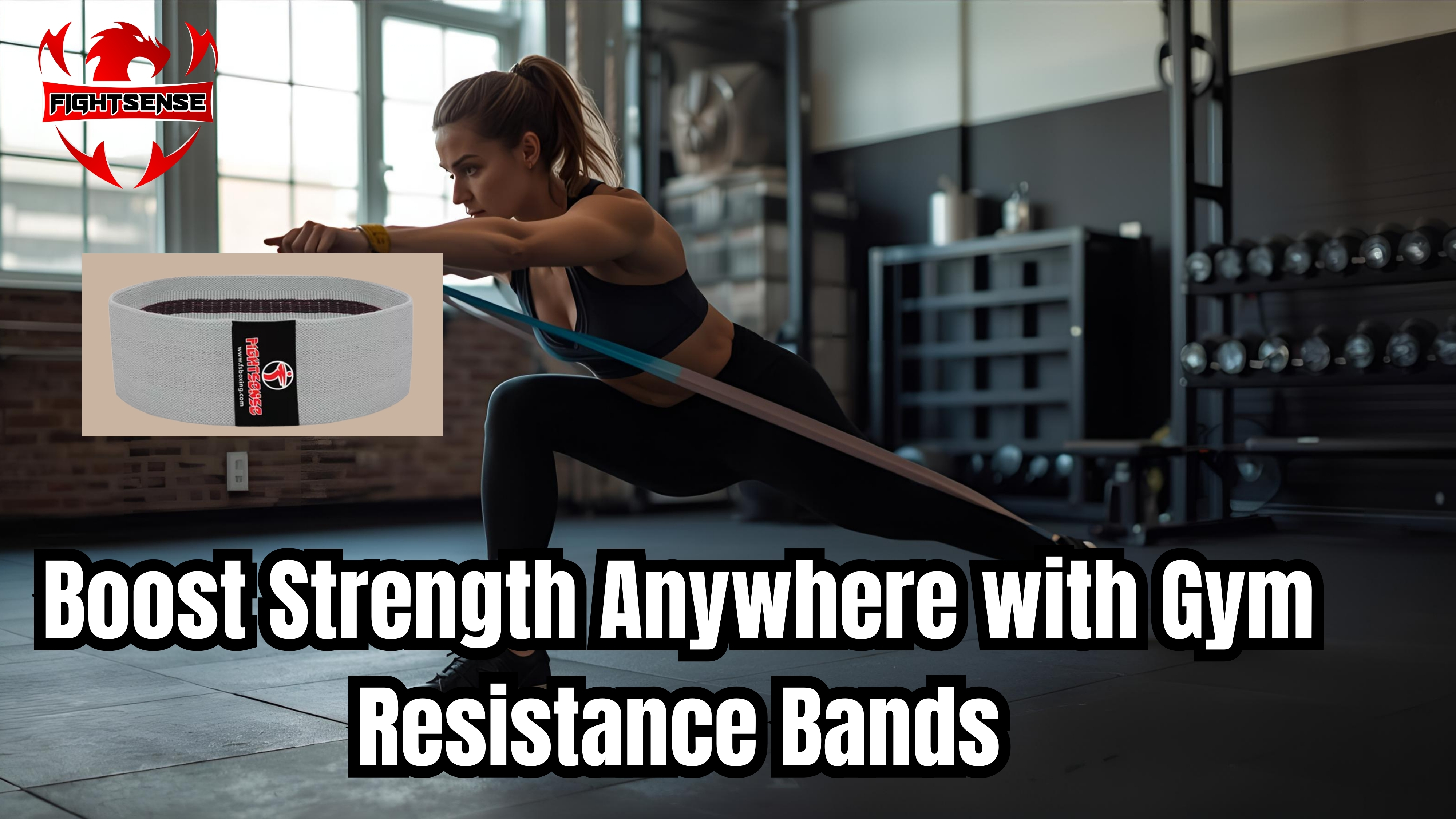 Boost Strength Anywhere with Gym Resistance Bands - FIGHTSENSE