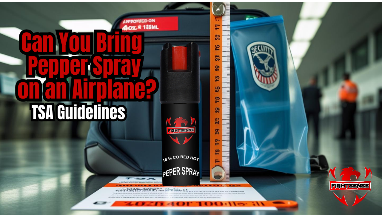 Can You Bring Pepper Spray On An Airplane