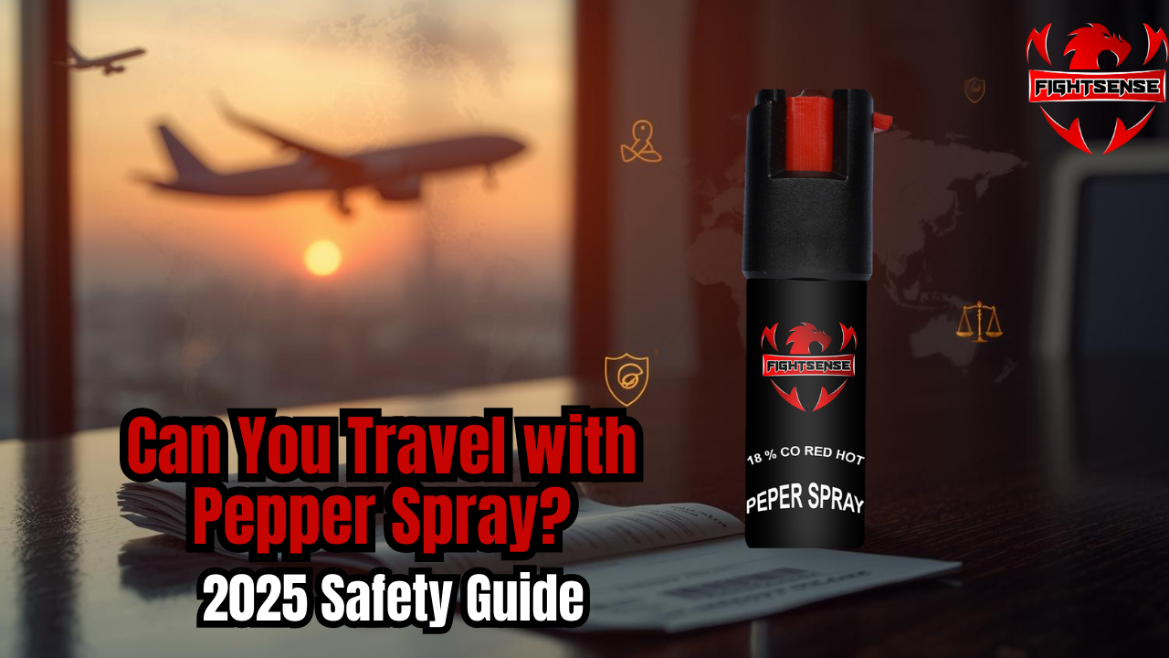 Can You Travel with Pepper Spray? 2025 Safety Guide - FIGHTSENSE