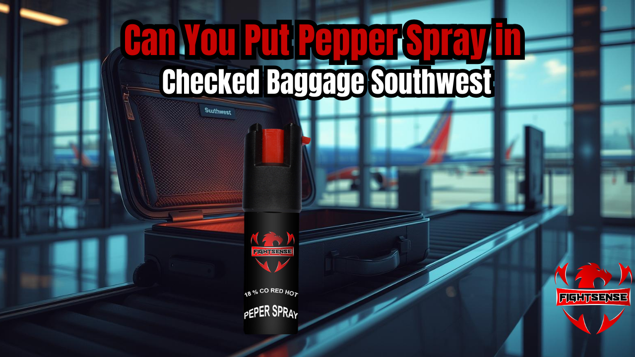 Can You Put Pepper Spray in Checked Baggage Southwest - FIGHTSENSE
