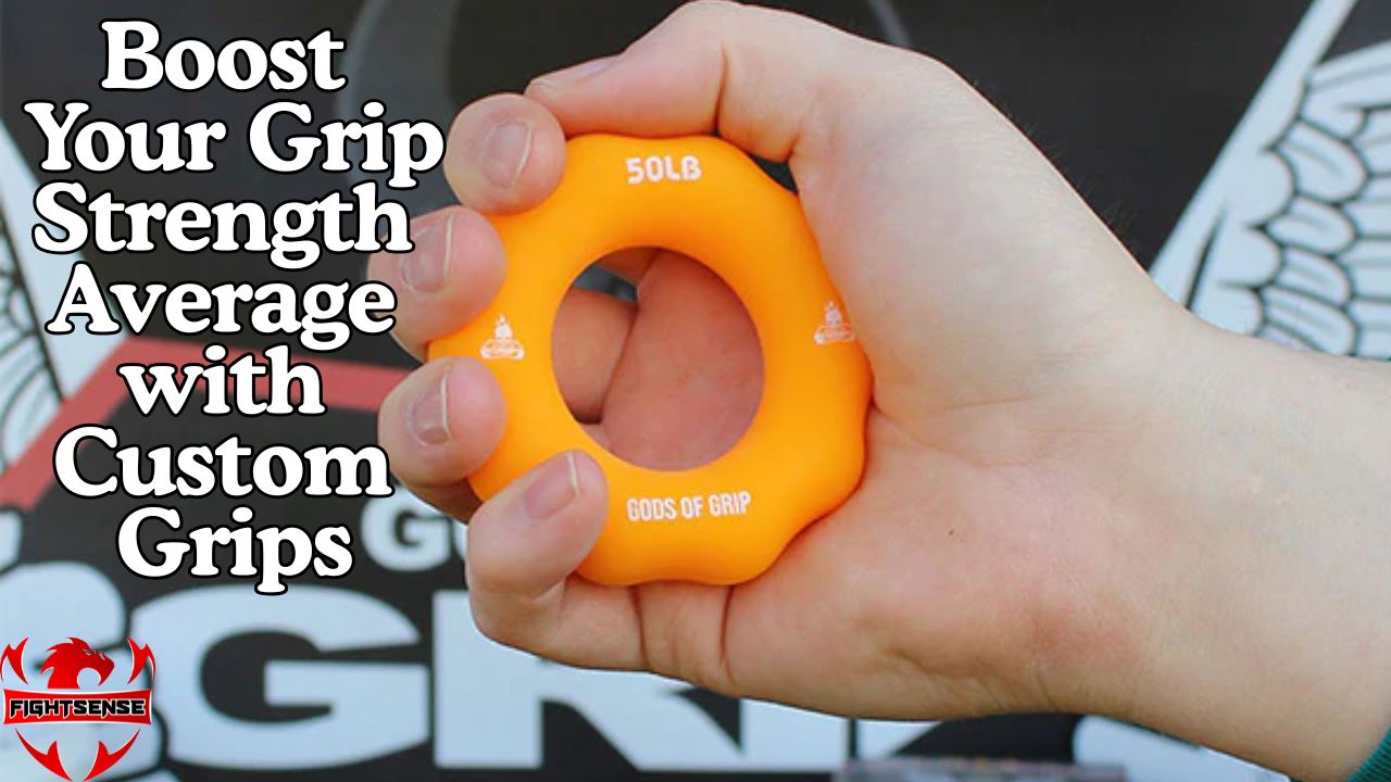 Boost Your Grip Strength Average with Custom Grips FIGHTSENSE