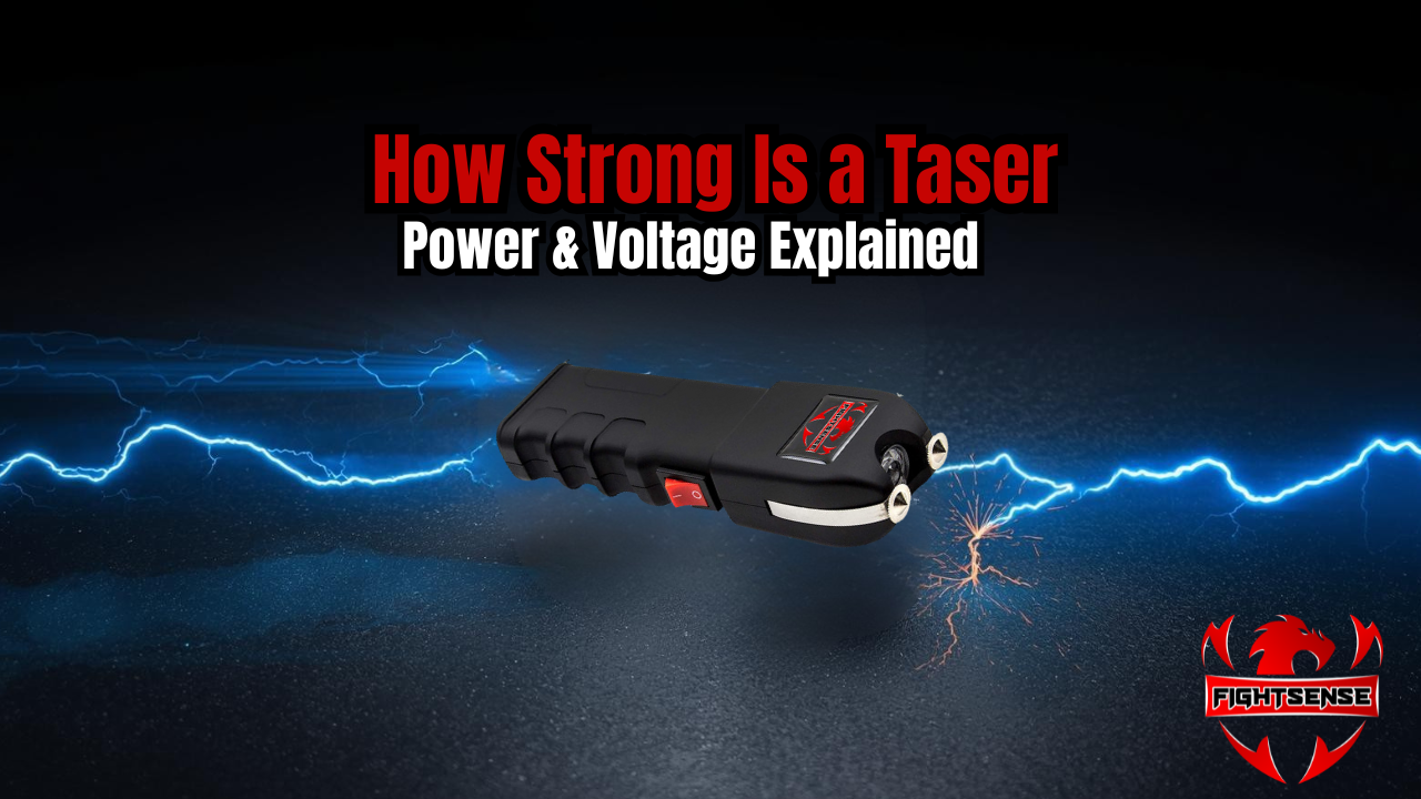 How Strong Is a Taser: Power & Voltage Explained - FIGHTSENSE