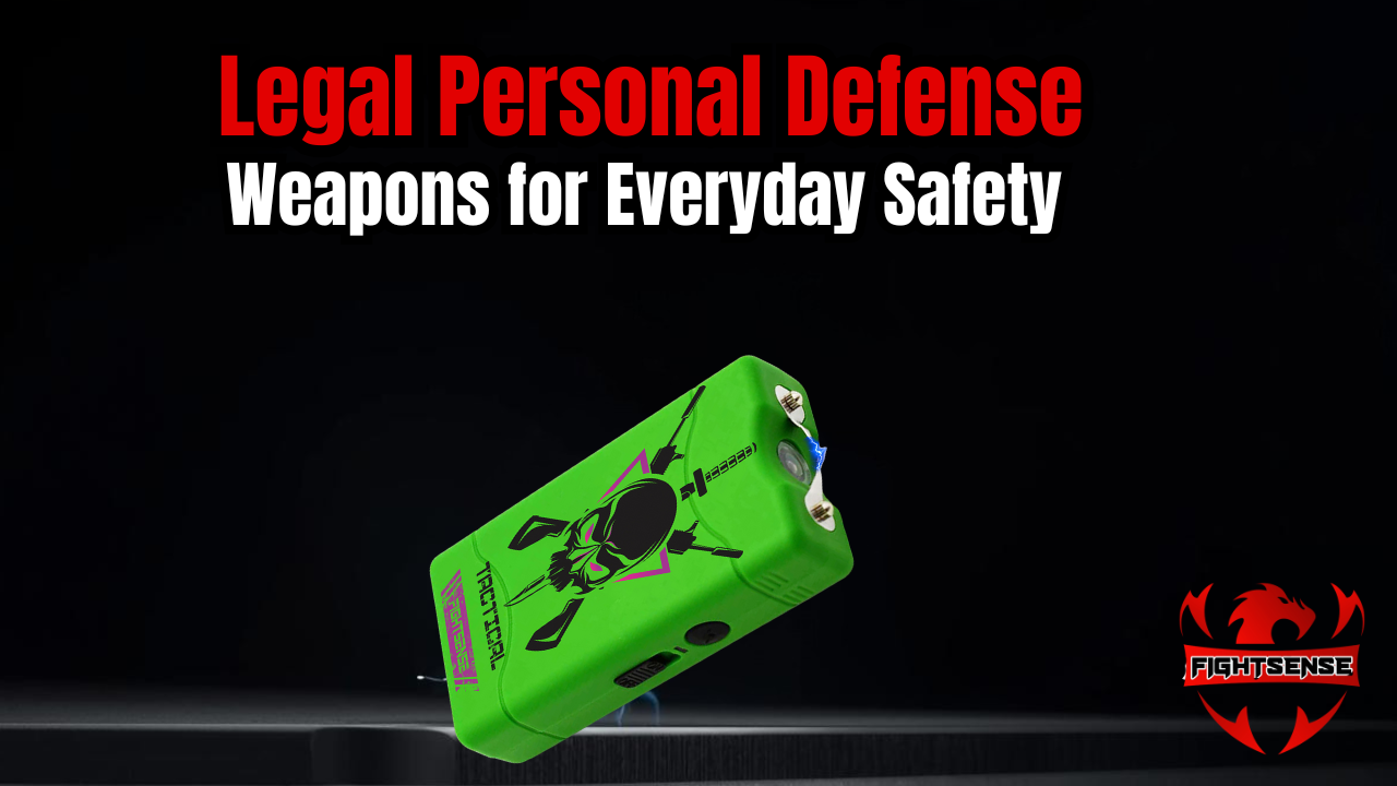 Legal Personal Defense Weapons for Everyday Safety - FIGHTSENSE
