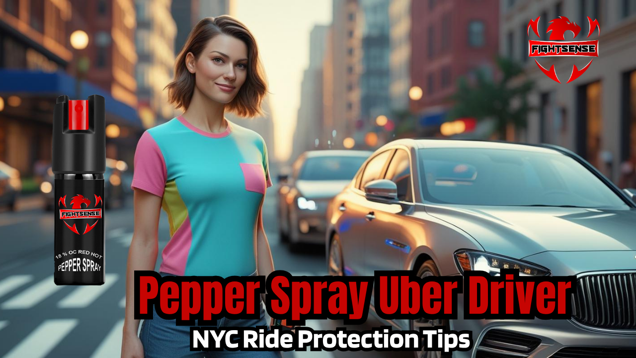 Pepper Spray Uber Driver: NYC Ride Protection Tips - FIGHTSENSE